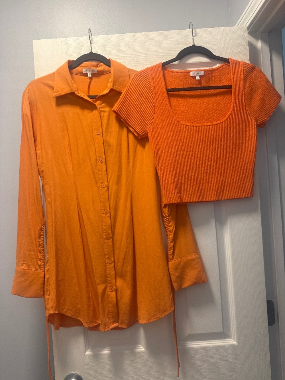 UTK Football Orange Dress and Crop Top